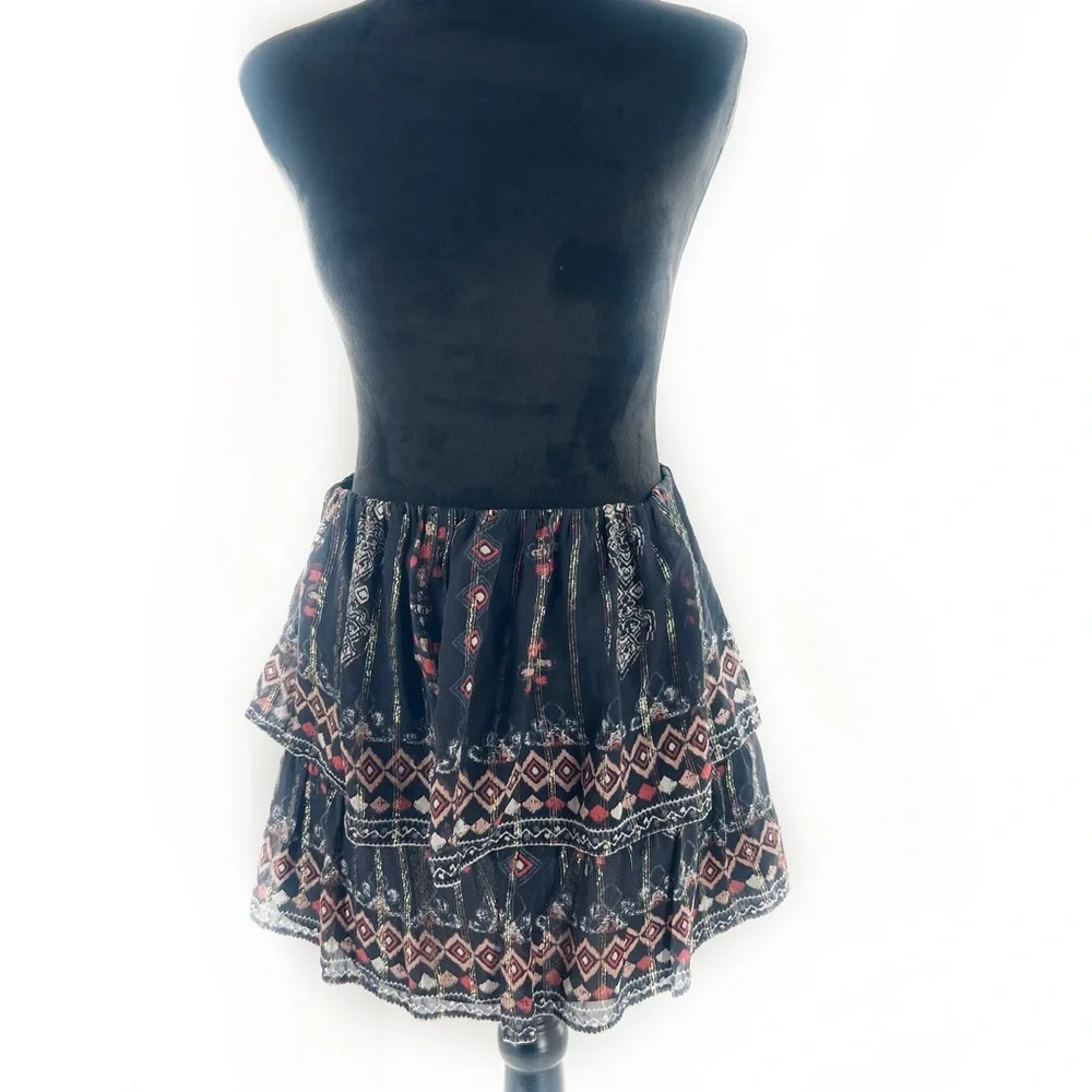 Joie multicolored silk